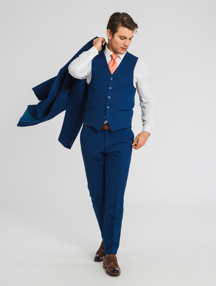 Blue Tuxedo Pants