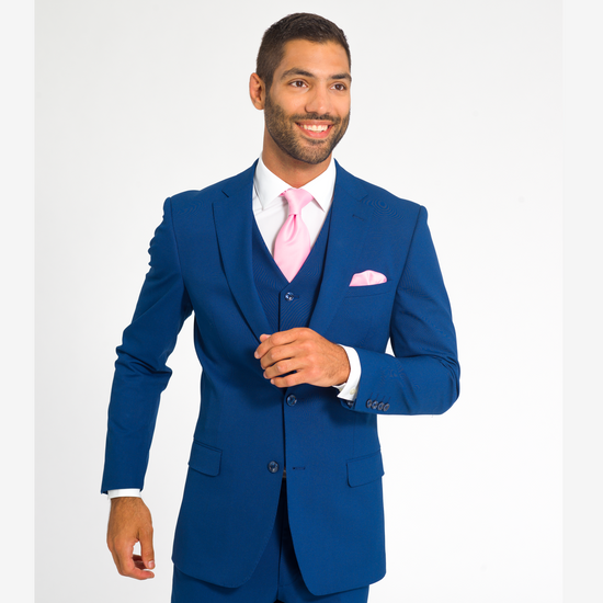 Blue Men's Suit | Groomsmen Wedding Tuxedo's | 3 Piece Suits Blue Men's Suit | Groomsmen Wedding Tuxedo's | 3 Piece Suits
