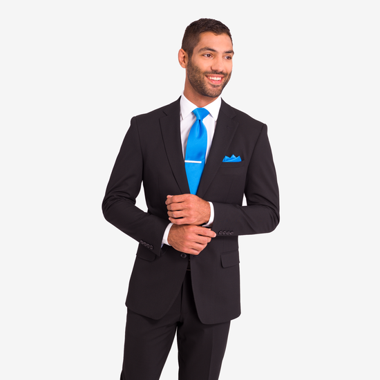 Black Men's Suit | Groomsmen Wedding Tuxedo's | 3 Piece Suits Black Men's Suit | Groomsmen Wedding Tuxedo's | 3 Piece Suits