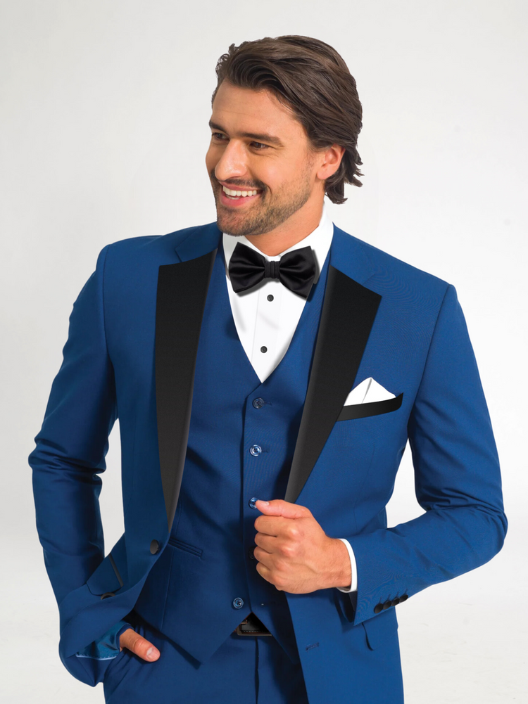 Blue Vested Tuxedo