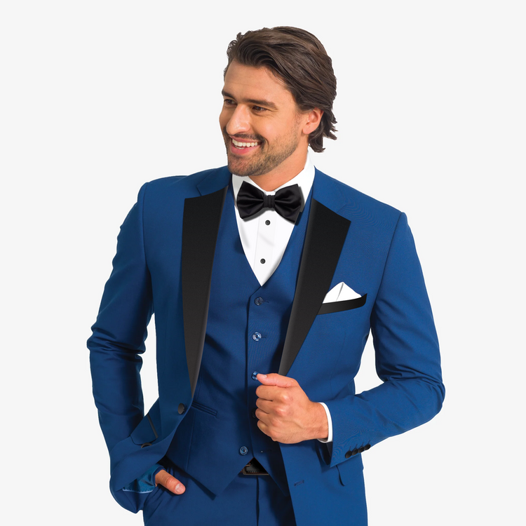 Blue Vested Tuxedo